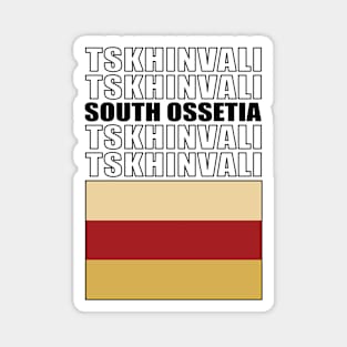 Flag of South Ossetia Magnet