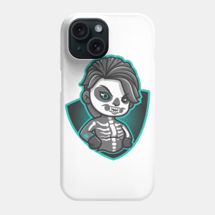 Cute Skull Kid Logo Cartoon Phone Case