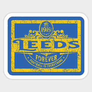 Leeds United Stickers Teepublic