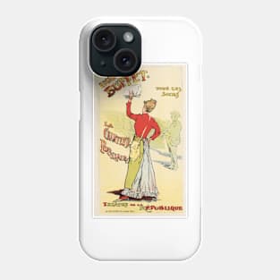 French Singer EUGENIE BUFFET Theatre de la Republique Art by Leopold Stevens 1895 Phone Case