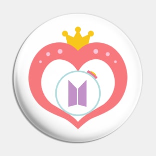 BTS mahou shoujo charm vintage Pin