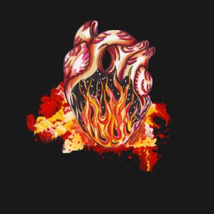 Fire Heart T-Shirt