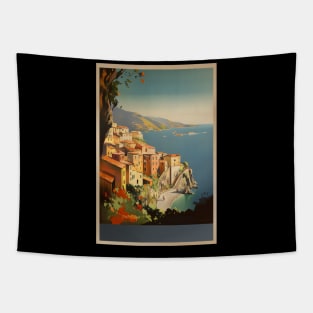 Vintage Travel Poster of the Italy Tapestry