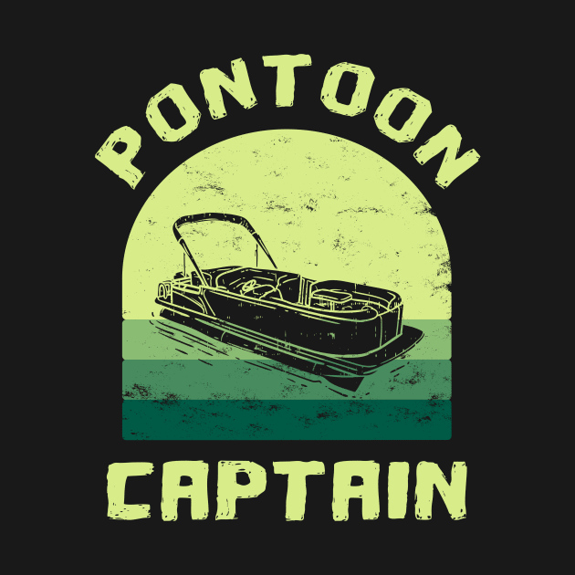 Pontoon Boat Captain by Lomitasu