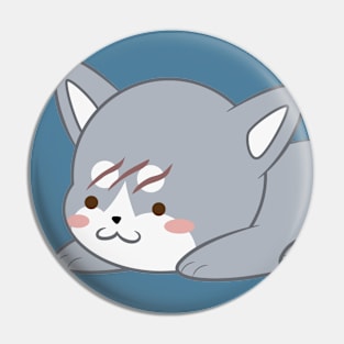 Chibi Silver Fang Pin