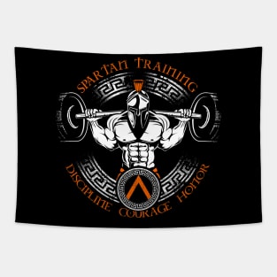 spartan training Tapestry