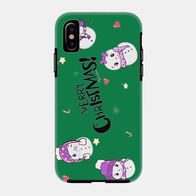 Cute And Funny Snow Merry Christmas Day Phone Case Teepublic