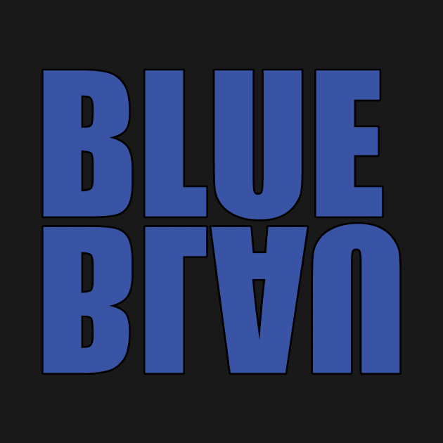Blue- Blau in German by PandLCreations