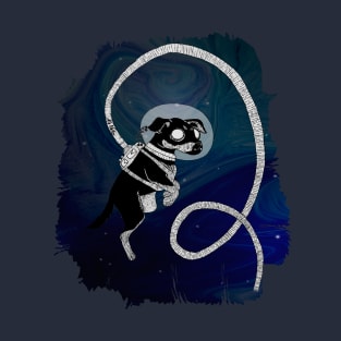 Pi the Nott-weiler in Space T-Shirt