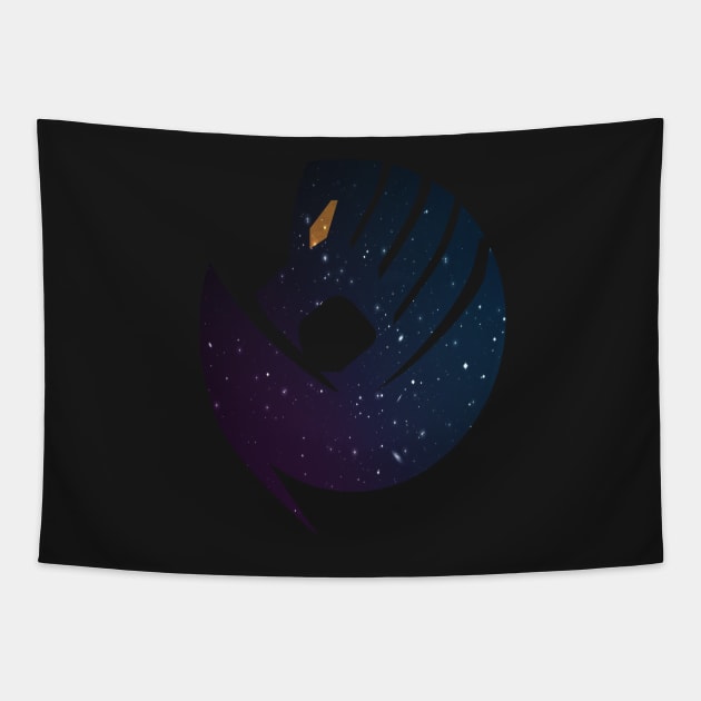 Space lion Tapestry by Ruxcel23