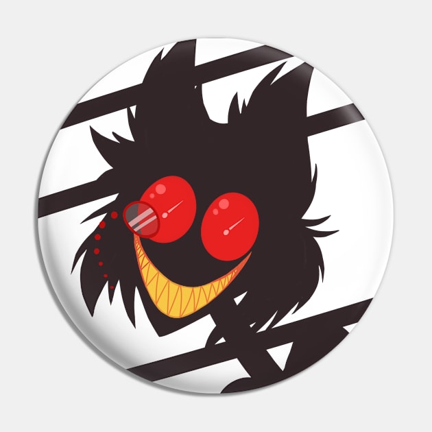 Alastor - Hazbin hotel Pin by rentaire