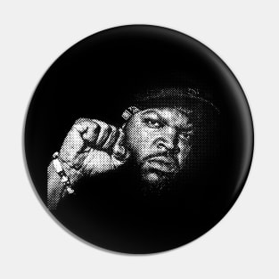 Ice Cube Halftone Pin