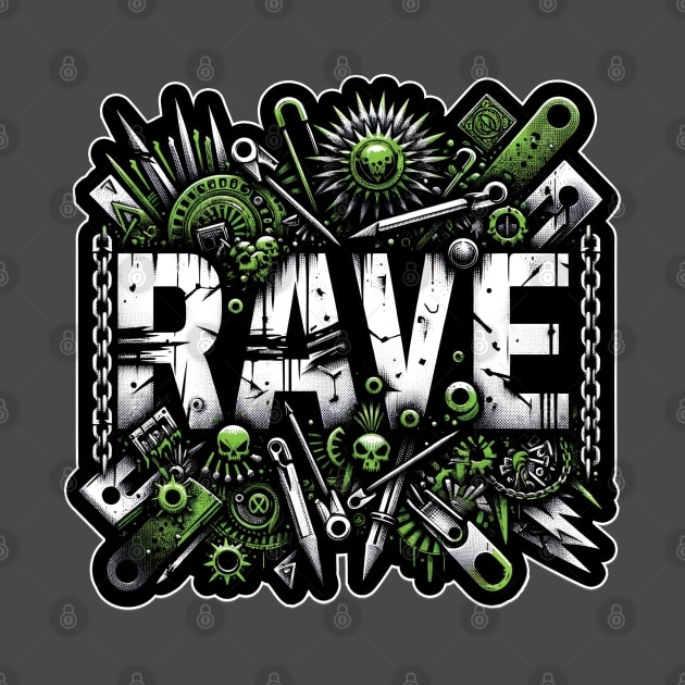 Rave | Rave Party | Futur Rave #A3 by AstroPunkz