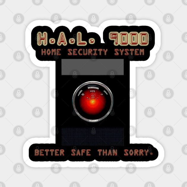 HAL 9000 Magnet by jwviz