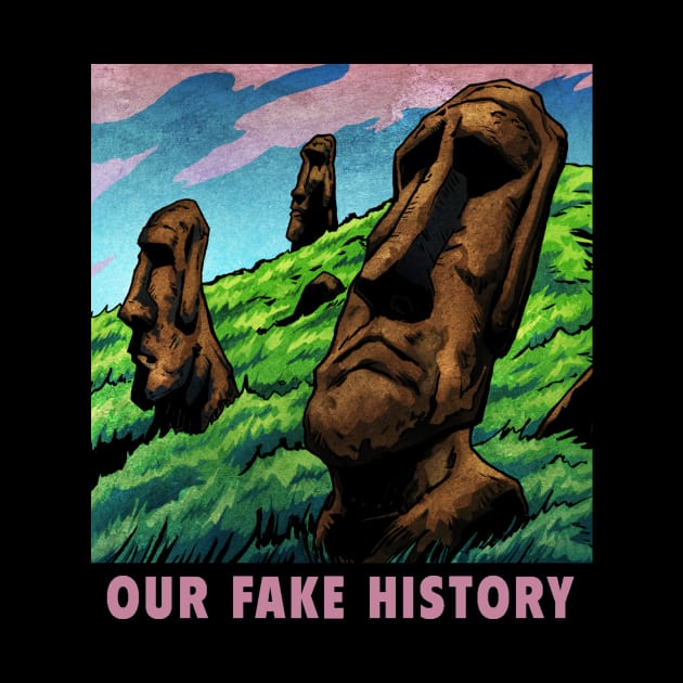 Easter Island Heads by Our Fake History