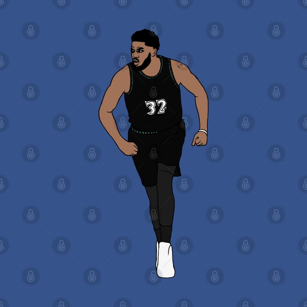 Karl-Anthony Towns Celebration by rattraptees