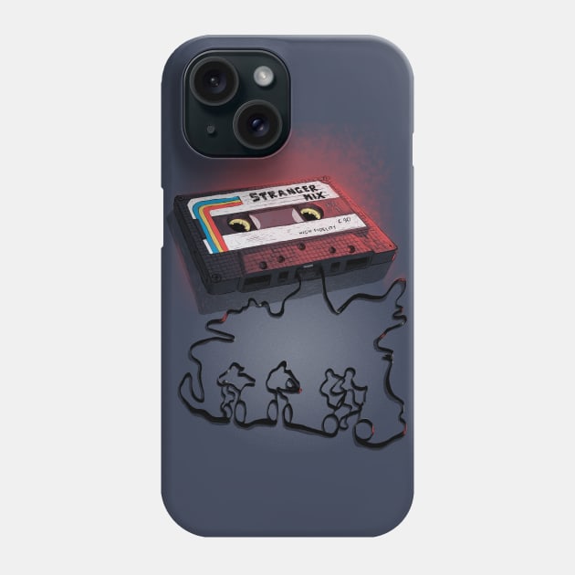 Stranger Mix Phone Case by Moi Escudero