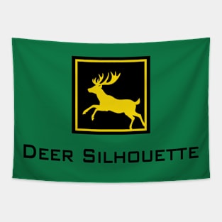 Deer Silhouette Tapestry