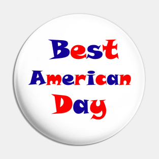 Best American Day Pin