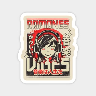 ramones Vibes Music Magnet