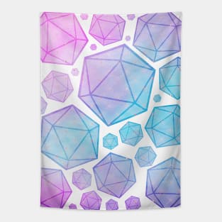 d20 Glow Tapestry