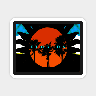 Florida design A Magnet