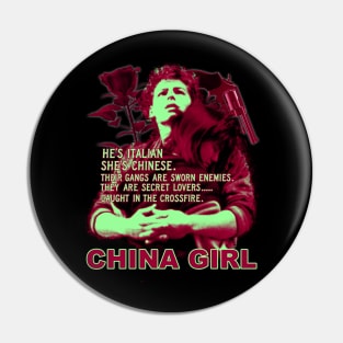 China Girl Pin