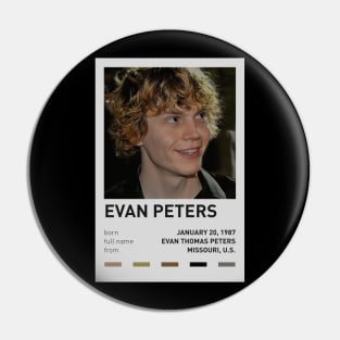 Evan Peters Pin