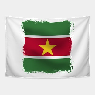 Suriname artwork Tapestry