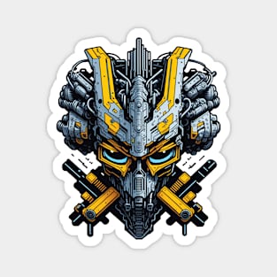 Mecha Skull S03 D71 Magnet