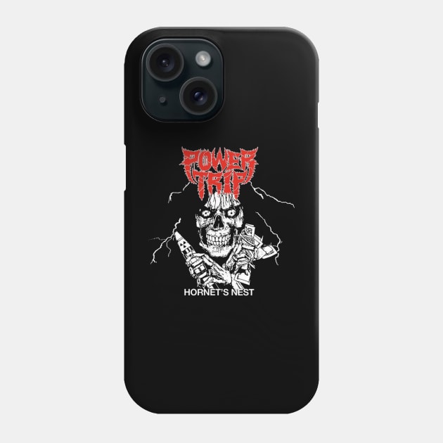 POWER TRIP MERCH VTG Phone Case by StuckFindings