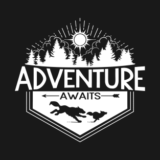 Awaiting Adventure - White Version T-Shirt