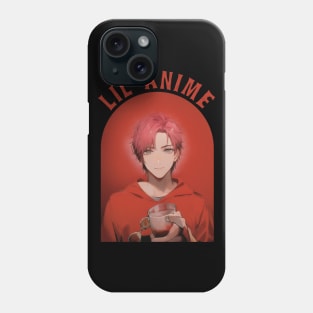 Anime in real peep Phone Case