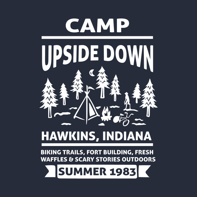 Stranger Things Camp Upside Down Indiana by Rebus28