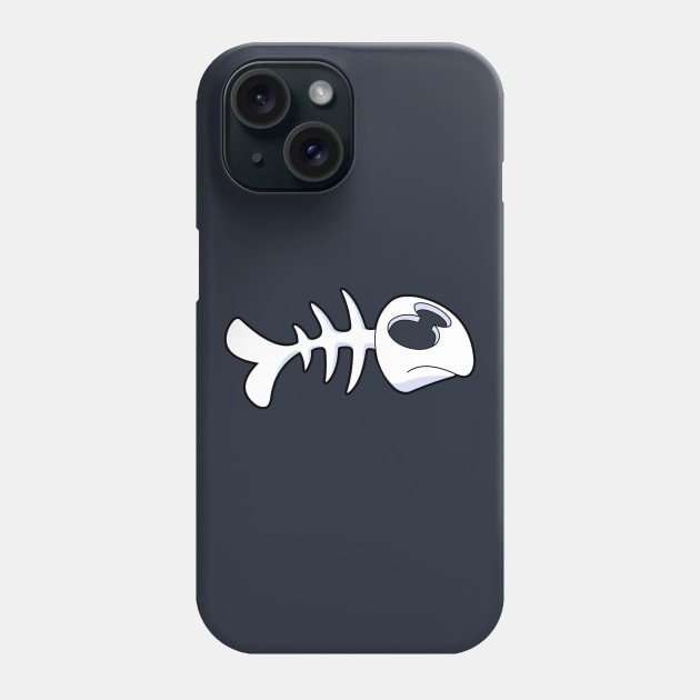 Heathcliff Fishbone Phone Case by RobotGhost