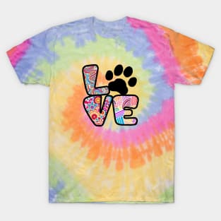 Dog Paw Heart Baby Dogs - Dog Paws Hearts Dog Paw' Women's Plus Size  T-Shirt