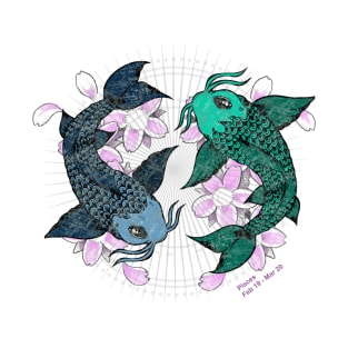 Koi fish Pisces T-Shirt