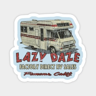 Lazy Daze 1956 Magnet