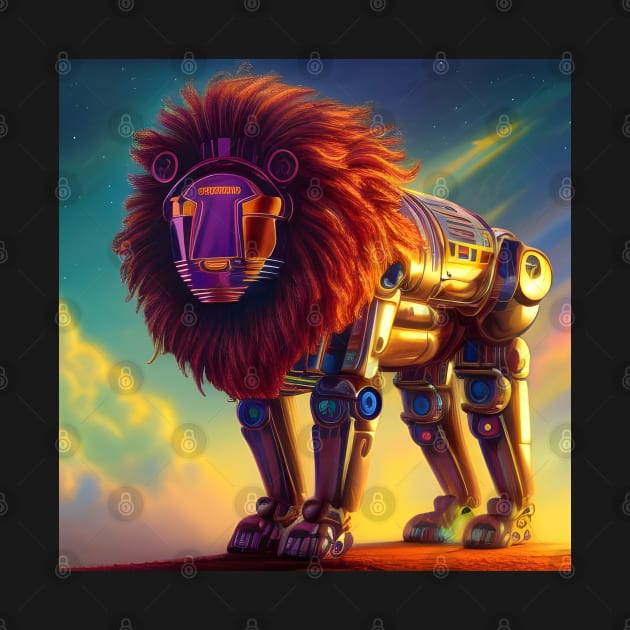 The Robotic Lion by vickycerdeira