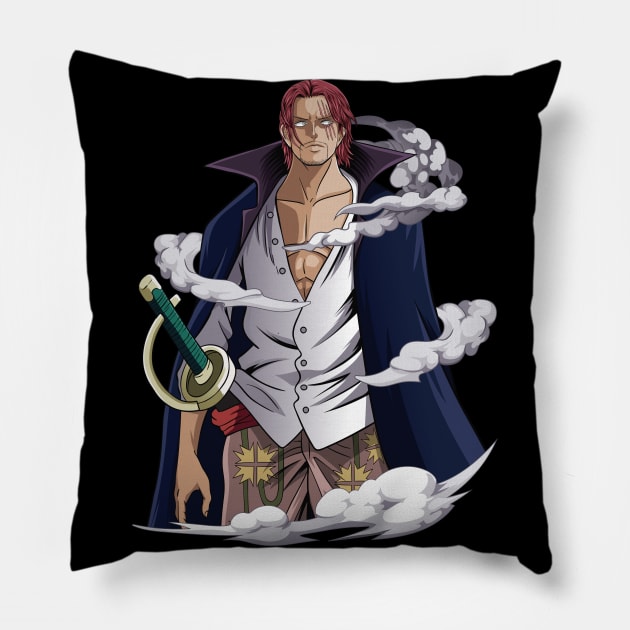 One Piece - Shanks Pillow by mounier