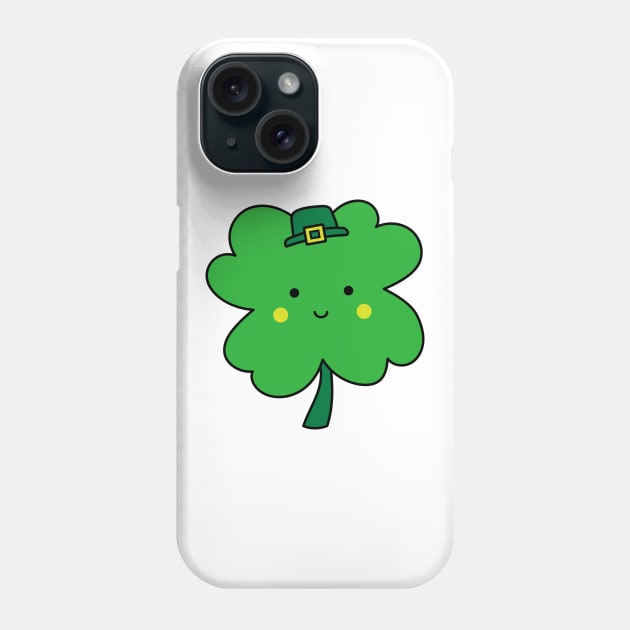 St. Patrick's Four Leaf Clover Phone Case by designminds1