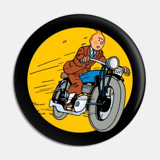 TINTIN MOTOBIKE Pin