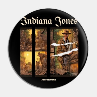 Indiana Jones victor illustration designe Pin