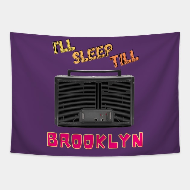 I'll Sleep till Brooklyn! Tapestry by koalafish