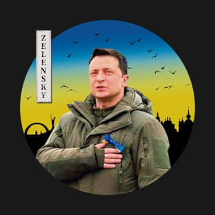 Zelensky Ukraine Hero T-Shirt