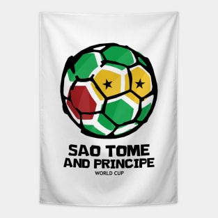 Sao Tome and Principe Football Country Flag Tapestry