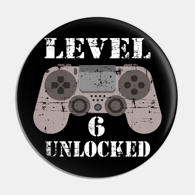 Level 6 Unlocked Pin by RW