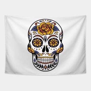 Sugar Skull design Tapestry