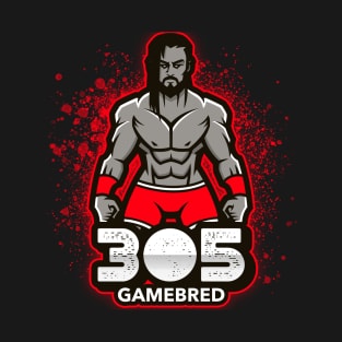 Gamebred Cuban American MMA 305 Fighter T-Shirt
