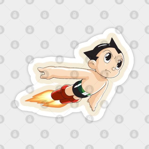 Astro Boy Magnet by offsetvinylfilm